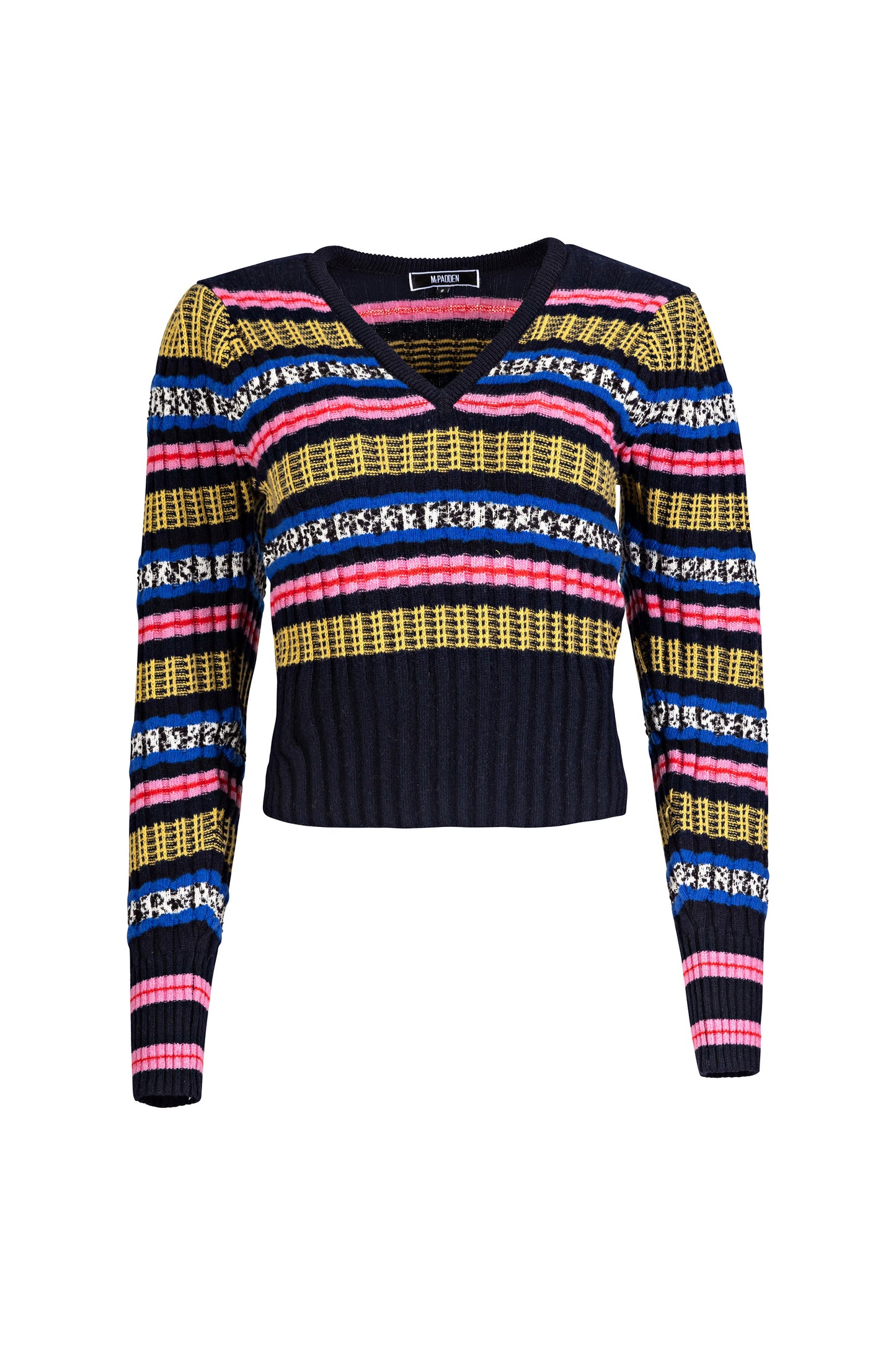 The Ruina Yellow V-Neck Jumper