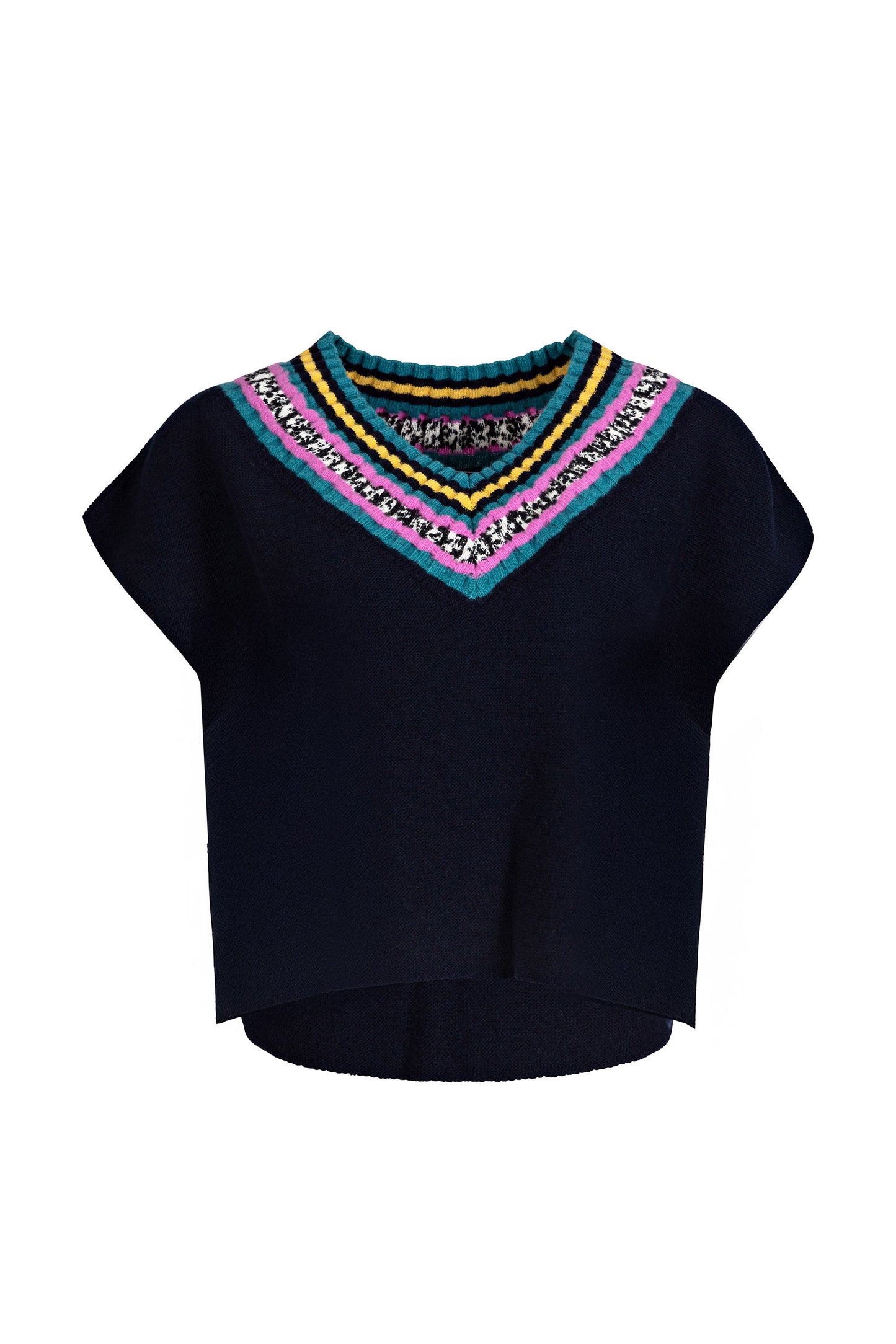 Reverie Navy Sweater Vest