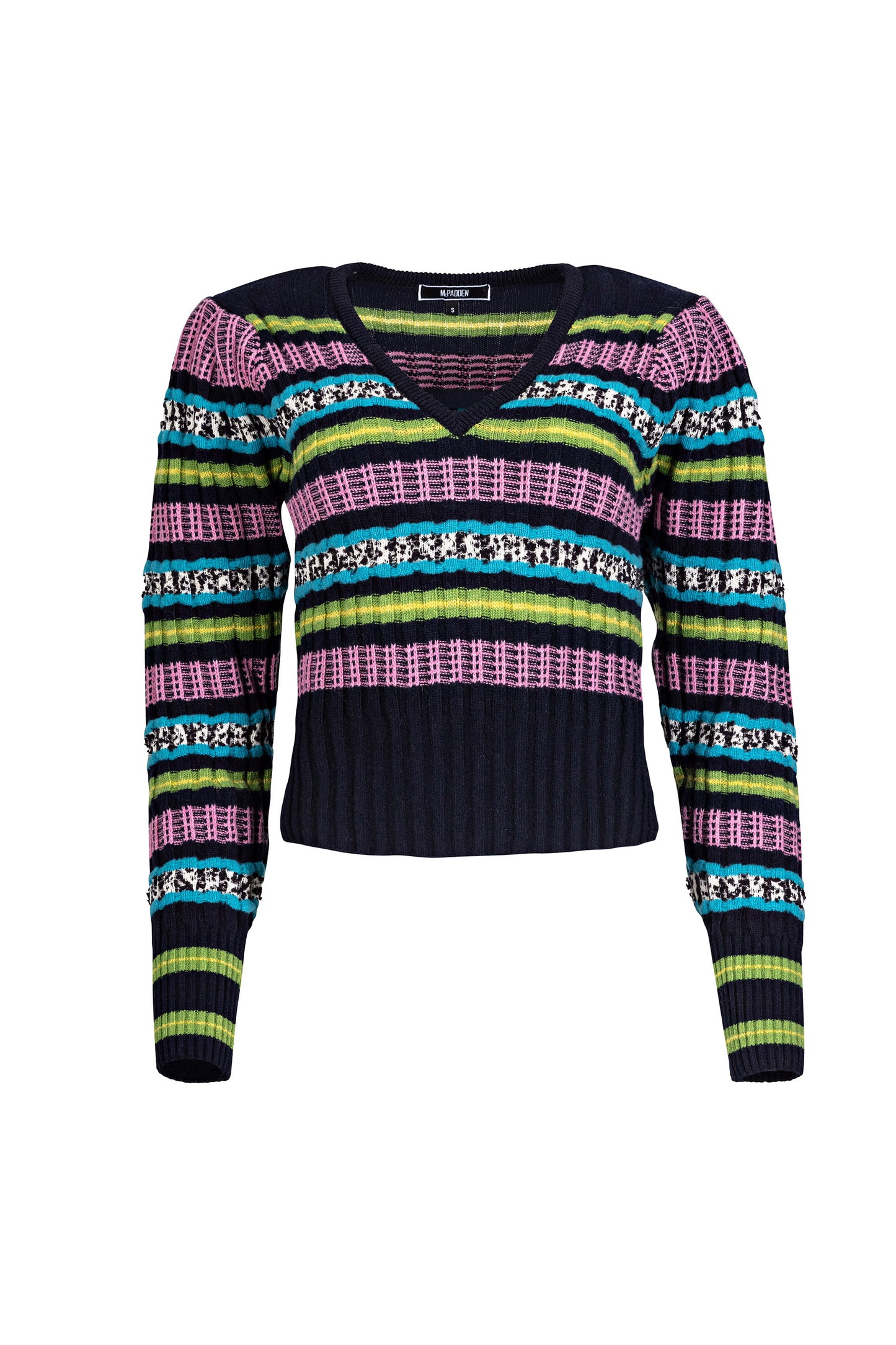 The Ruina Pink V-Neck Jumper